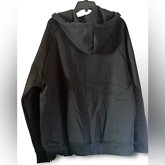 Hooded Jacket, Front Large Square Front Pockets Size XL Unisex Got…Black… - Picture 2 of 8